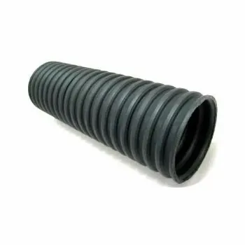 Black Hdpe Double Corrugated Pipe